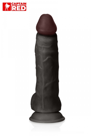 Gode réaliste The Intense Black 24 x 5 cm - Captain Red – Image 4