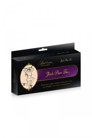 5 liens satin pourpre - Sweet Caress – Image 2
