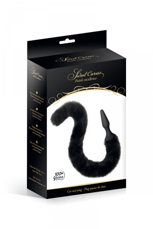 Plug noir queue de chat - Sweet Caress – Image 2