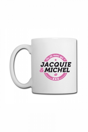Mug blanc J&M - logo rond – Image 2