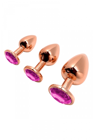 Plug bijou Tralalo rose L - Wooomy – Image 3