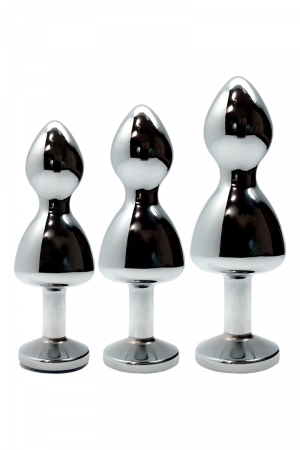 Plug bijou Lollypop bleu L - Wooomy – Image 3