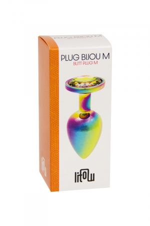 Plug bijou arc-en-ciel M - Litolu – Image 3