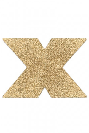 Bijoux de seins Flash Croix Or – Image 3