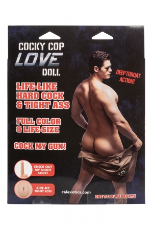 Poupée masculine Cocky Cop Love Doll – Image 3