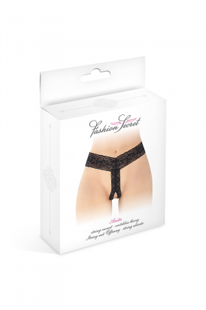 String ouvert Anita noir - Fashion Secret – Image 3