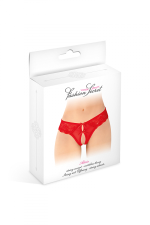 String ouvert Alicia rouge - Fashion Secret – Image 3