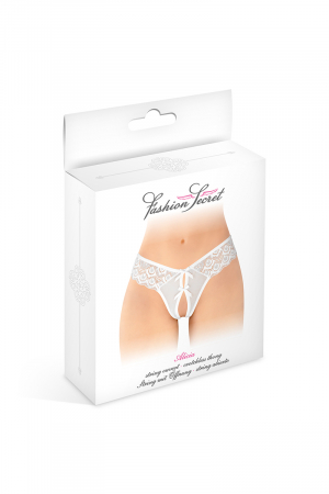String ouvert Alicia blanc - Fashion Secret – Image 3
