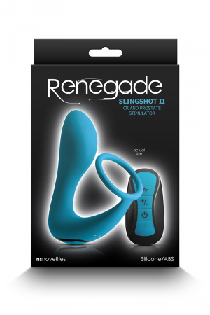 Plug prostatique avec cockring Renegade Slingshot 2 – Image 3