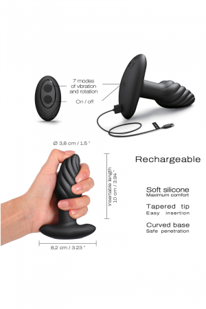 Plug anal rotatif Spin Plug - Dorcel – Image 3