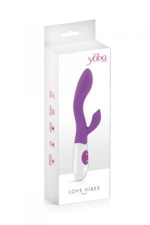 Vibromasseur Rabbit Naya violet - Yoba – Image 3