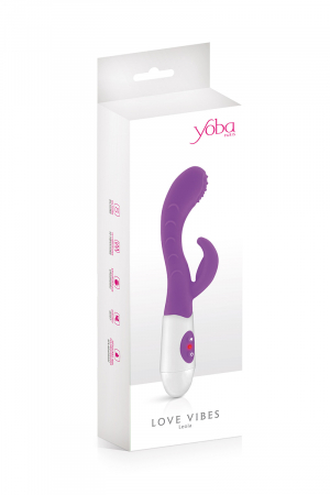 Vibromasseur Rabbit Leola violet - Yoba – Image 3