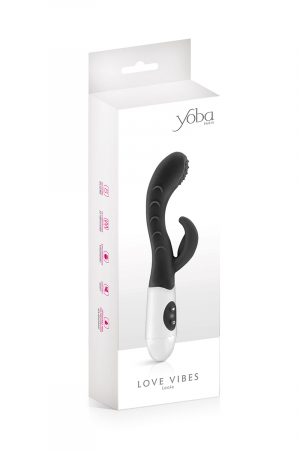 Vibromasseur Rabbit Leola noir - Yoba – Image 3