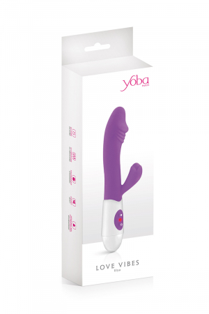 Vibromasseur Rabbit Elya violet - Yoba – Image 3