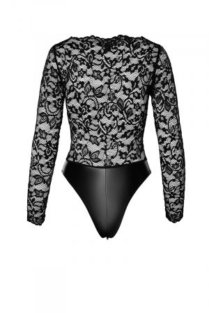 Body Psyché F296 wetlook et dentelle – Image 3