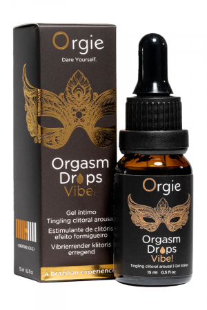 Gel d'excitation du Clitoris Orgasm Drops Vibe 15ml – Image 3