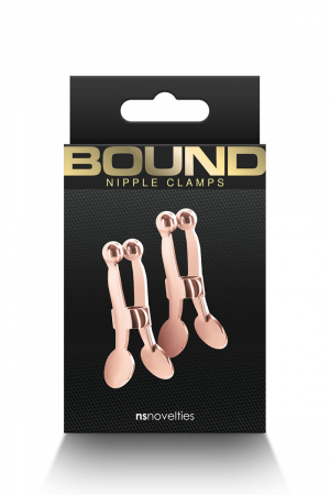 Pinces à tétons Bound rose gold – Image 3