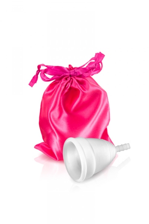 Coupe menstruelle Blanche Yoba Nature – Image 3