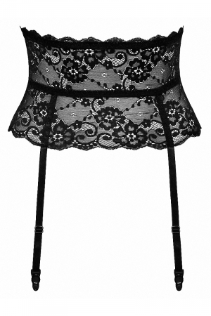 Ceinture porte-jarretelles noir - Cottelli Lingerie – Image 3