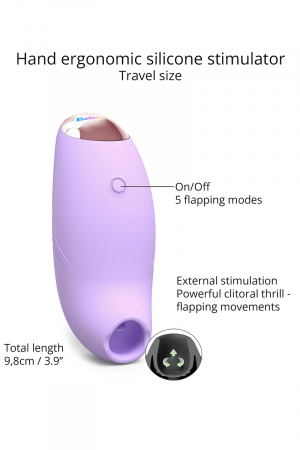 Stimulateur clitoridien Believer mauve - Love to Love – Image 3