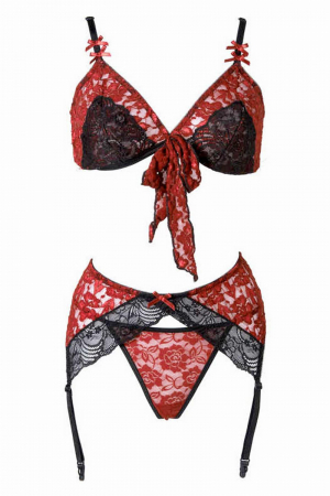Ensemble lingerie 3 pièces Bobbi - Christine – Image 3