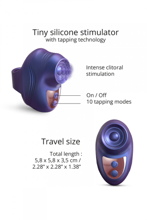 Stimulateur clitoridien Kisscool violet - Love to Love – Image 3