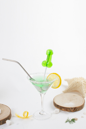 Sucette pénis Caipirinha avec alcool – Image 3