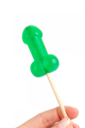 Présentoir de 40 sucettes pénis à la menthe avec effet rafraichissant – Image 3