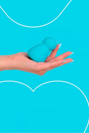 Mini vibro rechargeable Applust bleu - FairyGasm – Image 3