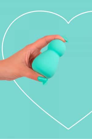 Mini vibro rechargeable Applust vert - FairyGasm – Image 3