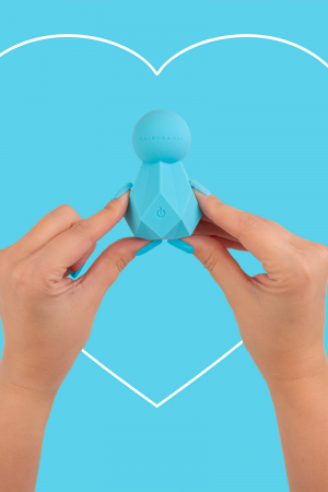 Mini vibro rechargeable BlissKey bleu - FairyGasm – Image 3