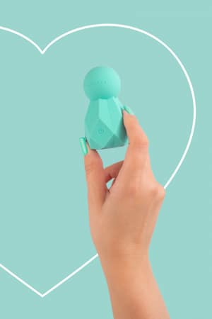 Mini vibro rechargeable BlissKey vert - FairyGasm – Image 3