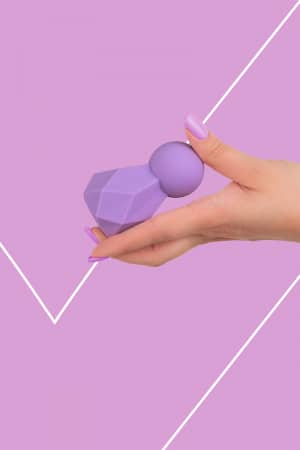 Mini vibro rechargeable BlissKey violet - FairyGasm – Image 3