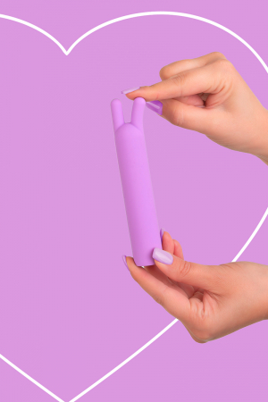 Mini vibro rechargeable BlissStars violet - FairyGasm – Image 3