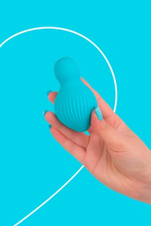 Mini vibro rechargeable EnchantedDesire bleu - FairyGasm – Image 3