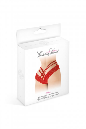 Tanga ouvert Anne - rouge – Image 3