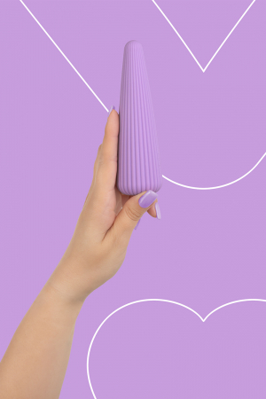 Vibro rechargeable IcyCone violet - FairyGasm – Image 3