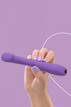 Vibro rechargeable MerryWand violet - FairyGasm – Image 3