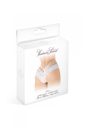 Tanga ouvert Anne - blanc – Image 3