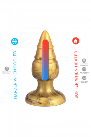 Plug anal Goldy M Fantasy Collection - SilexD – Image 3