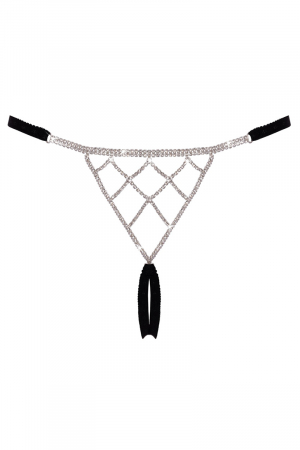 String ouvert strass - Cotelli Lingerie – Image 2