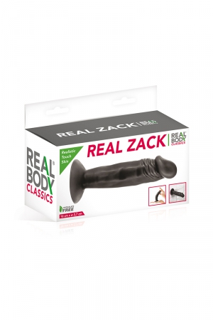 Gode réaliste 16 cm noir - Real Zack – Image 3