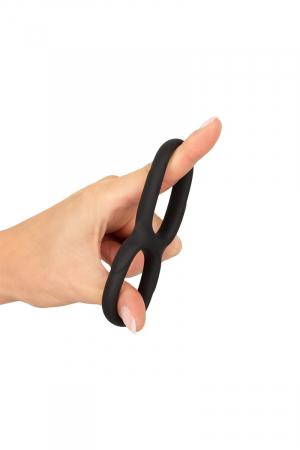Double Cock Ring liquid silicone - Erecto – Image 3