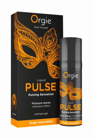 Gel stimulant embrassable Liquid Pulse - Orgie – Image 3