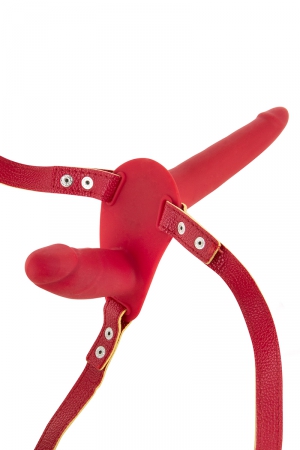 Double gode ceinture rouge - Fetish Tentation – Image 3