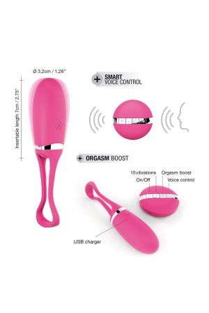 Oeuf vibrant télécommandé Secret Delight – Image 3