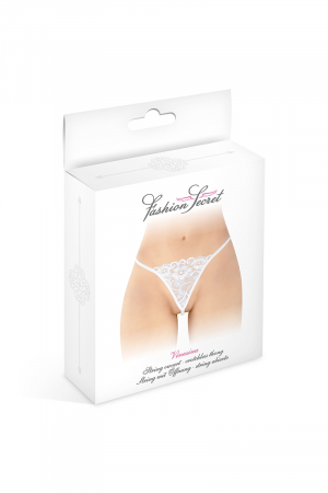 String avec perles Venusina - blanc – Image 3