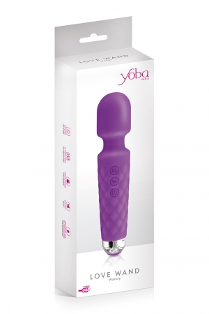 Vibro Love Wand rechargeable violet - Yoba – Image 3