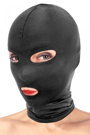 Cagoule BDSM 3 ouvertures - Fetish Tentation – Image 3