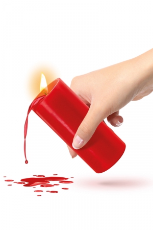 Bougie basse température rouge – Image 3